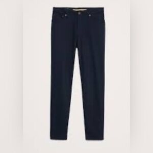BANANA REPUBLIC Men's 30x32 Blue Athletic Tapered Fit Traveler Jeans